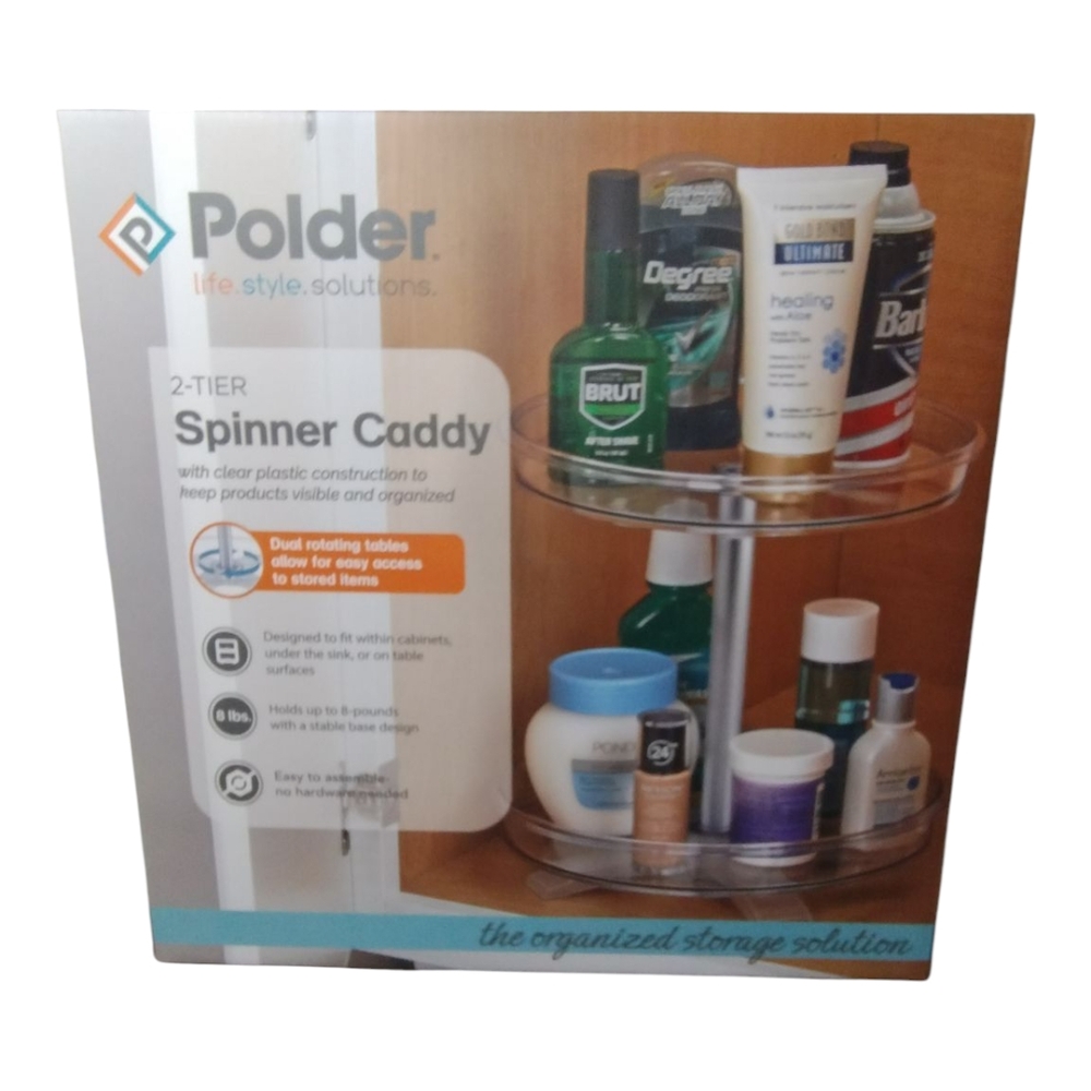 Polder 2-Tier Spinner Caddy